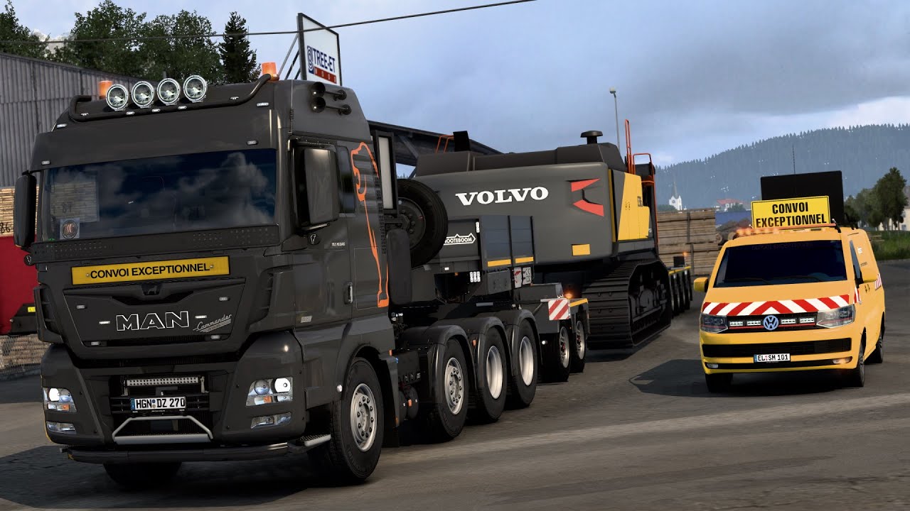 | ETS2 1.44 | Begleitfahrzeug + Schwertransport durch Österreich  [GER/DE]