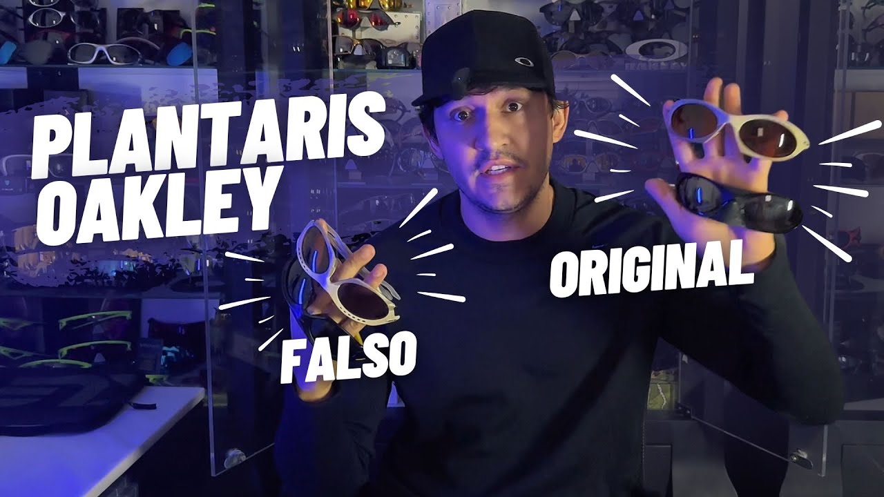 Oakley Plantaris ORIGINAL vs FALSO – Veja as Diferenças! (Guia Completo)