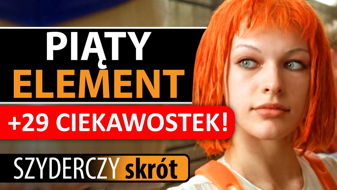 PIĄTY ELEMENT w 20 minut | Szyderczy Skrót