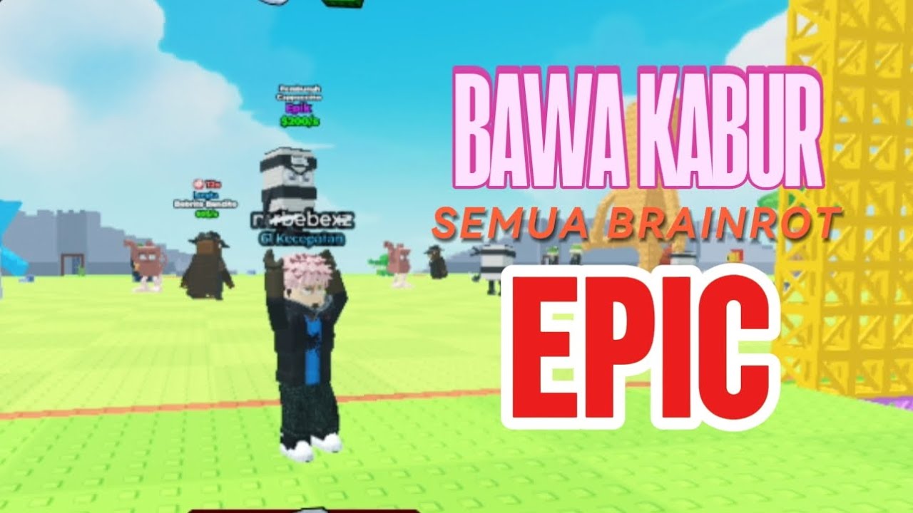 SELAMATKAN SEMUA BRAINROT EPIK ‼️|| ROBLOX