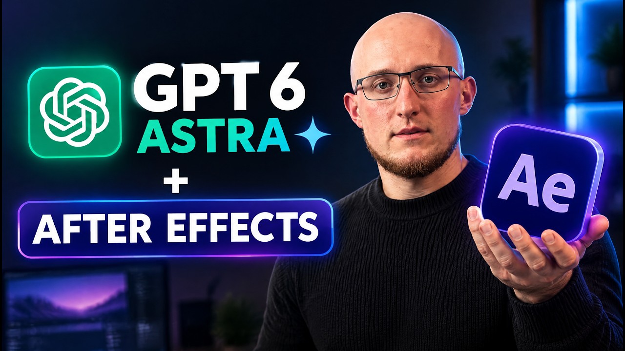 GPT-6 Astra Przejął Kontrolę Nad After Effects. I Robi To Dobrze