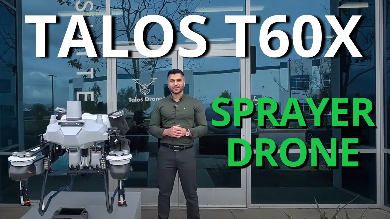 Meet the Talos T60X | The Future of Sprayer Drones is Here!