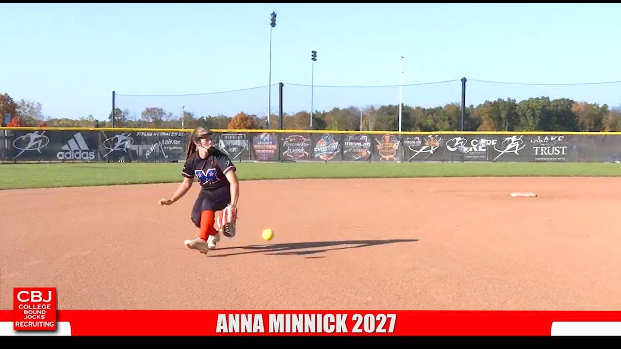 Softball Skills Video Anna Minnick 2027 Shortstop/3rd Base/Outfield