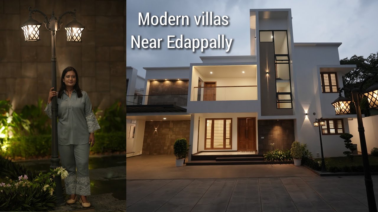 Modern Villas Near Edappally,Thrikkakkara |finished villas| 4BHK | 2600 sq.ft | Near Lulu mall kochi
