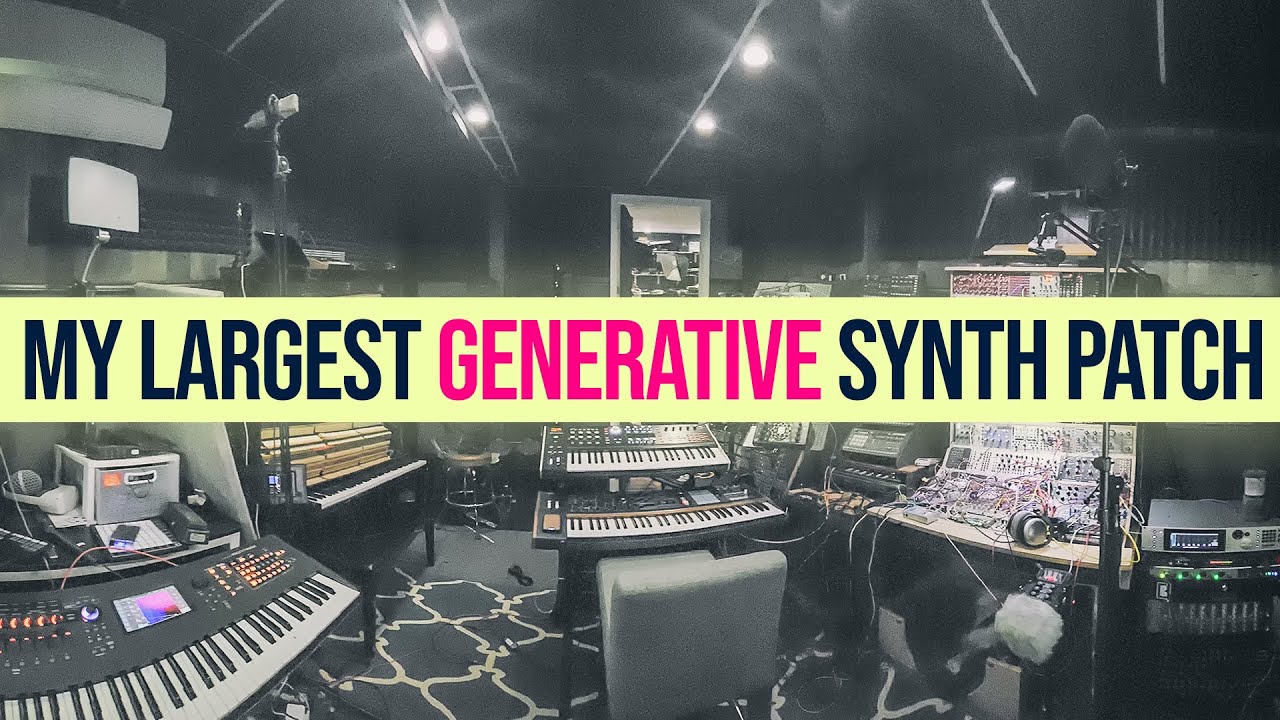 Making My Studio Self-Generate Its Own Music