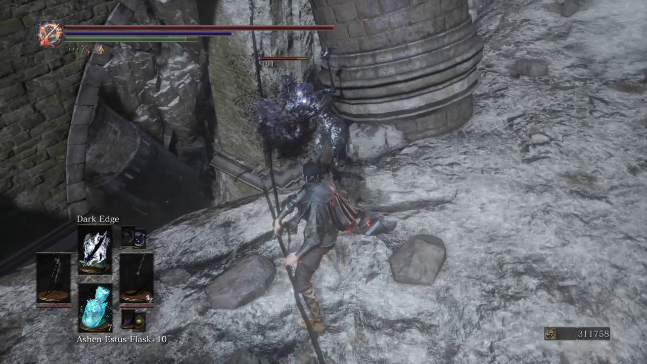 Dark  Souls 3 Murky Hand Scythe Location (Ringed City DLC Weapon Location Visual Guide)