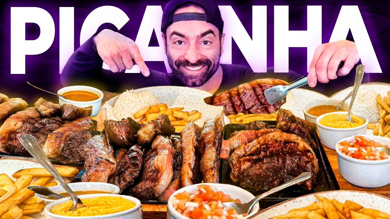 Devorando PICANHA para 4 PESSOAS!! | ALMO&Ccedil;O do CORBUCCI
