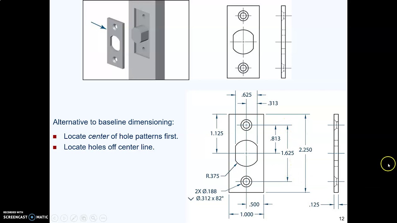 MD16 chain & baseline dimensioning