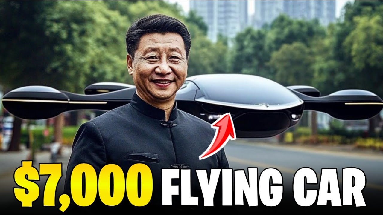 Chinese BYD CEO Releases First $7,000 Flying Car That Changes Everything