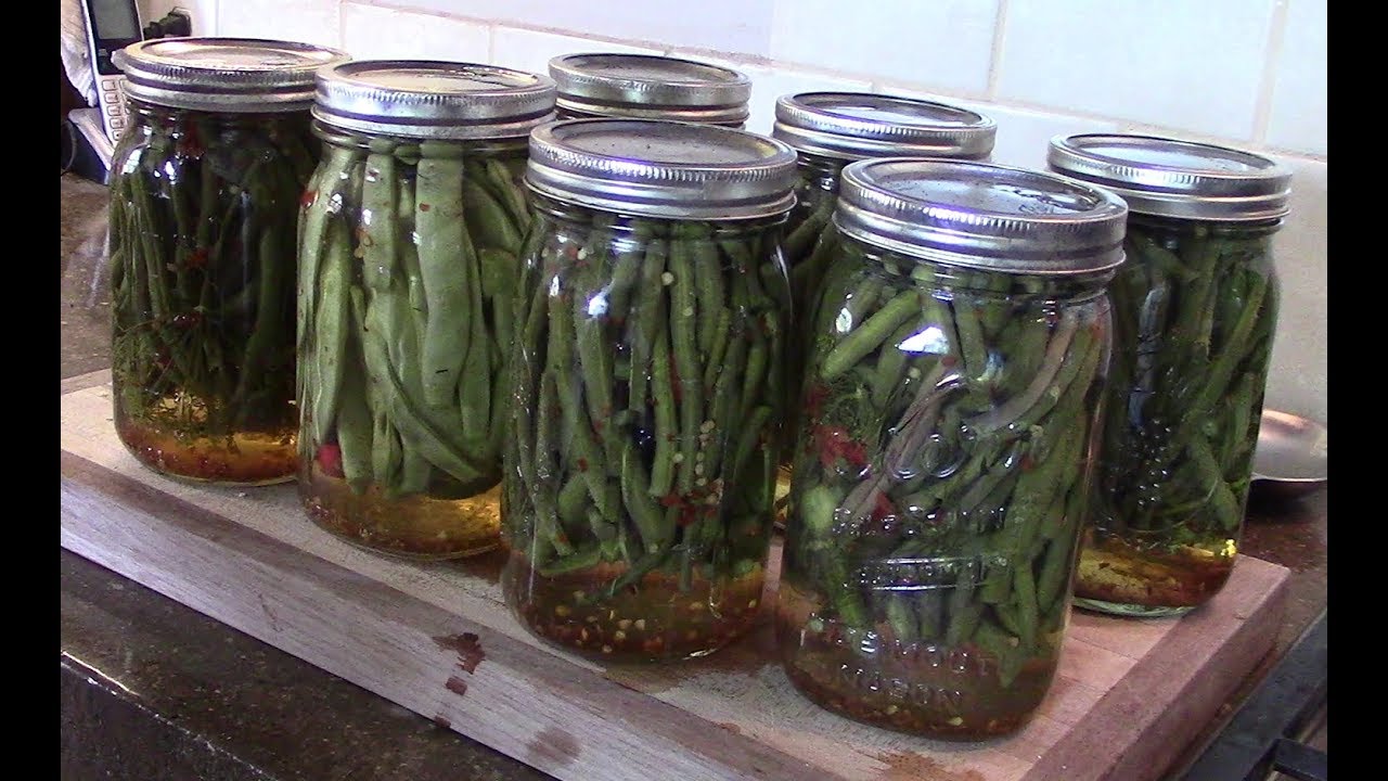 Canning Dilly Beans