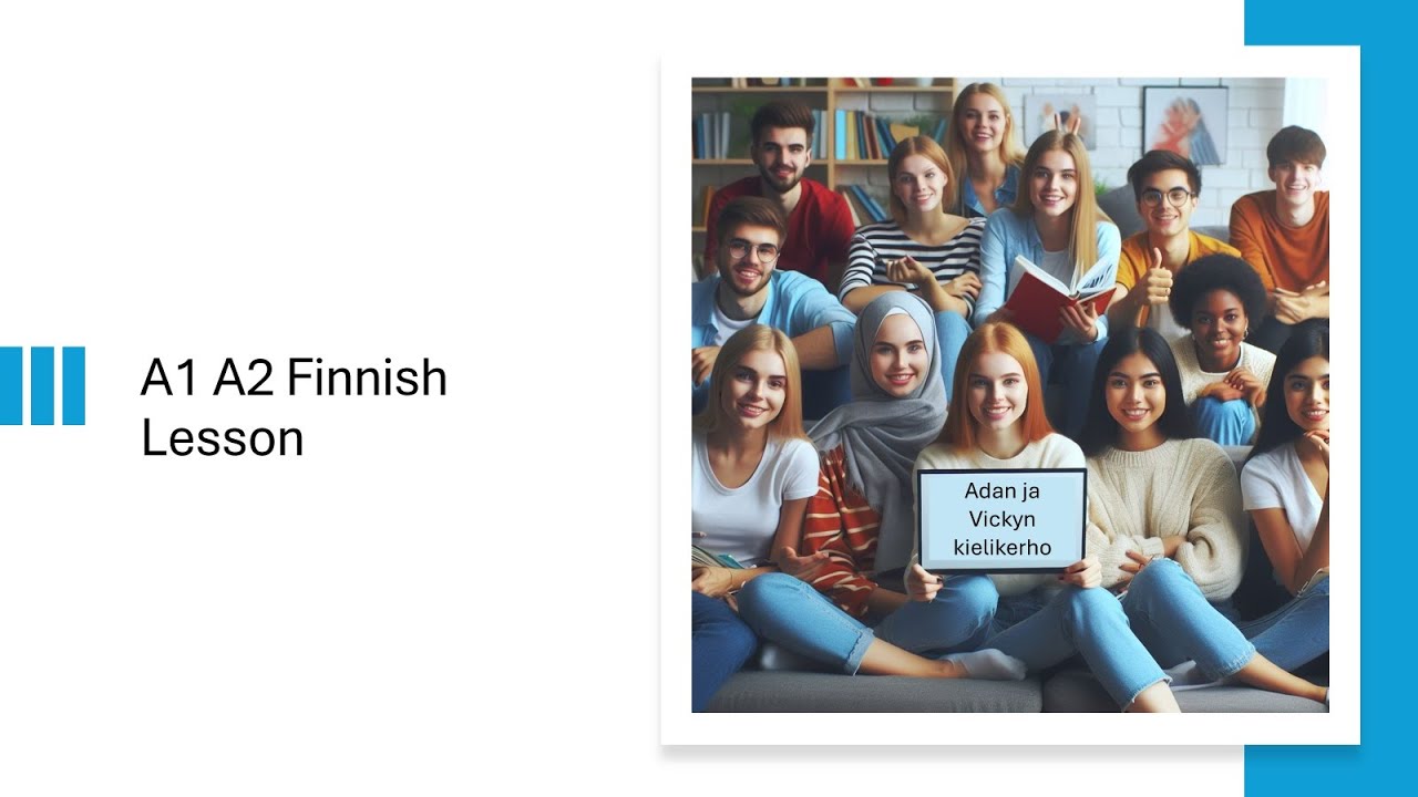 A1 A2 Finnish lesson 42 How to compare  in Finnish | vertailu | 芬兰语形容词比较级最高级|