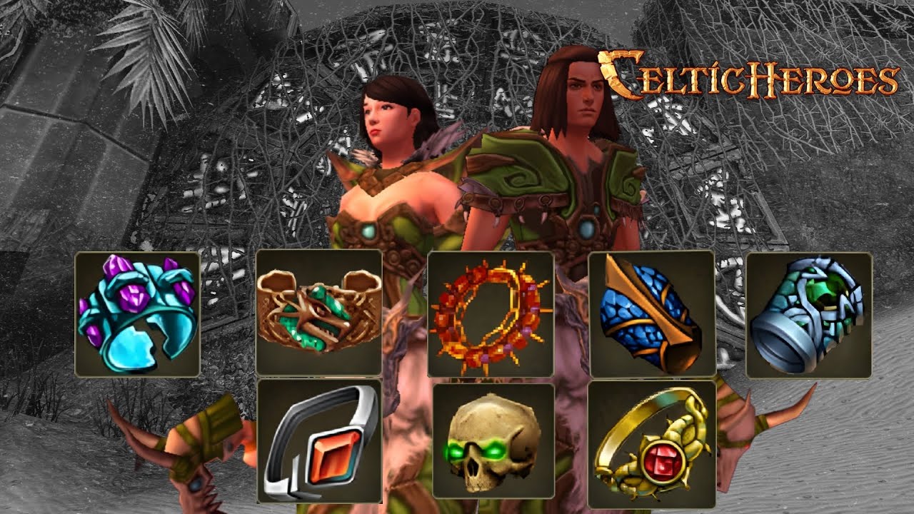 Celtic Heroes Druid Gear Level 170 TO 200 | Cinematic 
