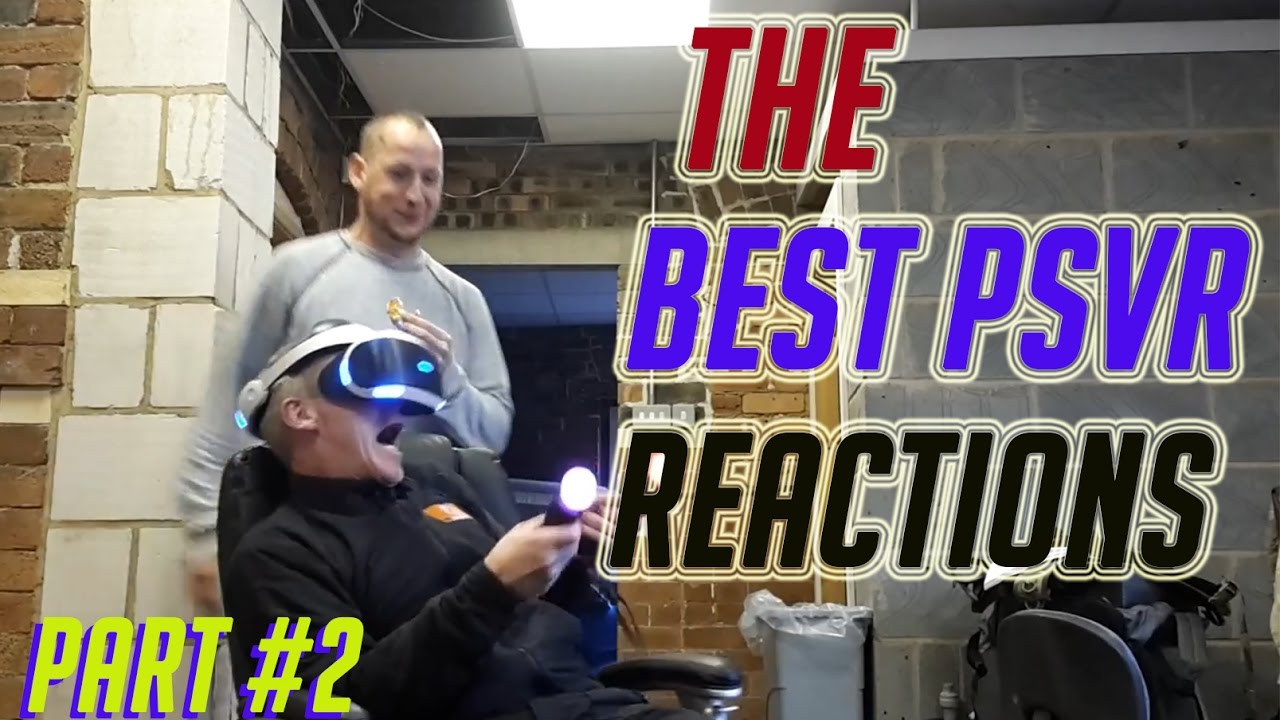 The Best Playstation VR Reactions Compilations! Funny Virtual Reality VR Reactions Moments