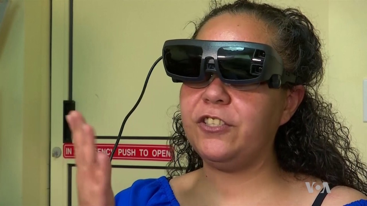 E-vision Glasses Enhance Vision for the Legally Blind