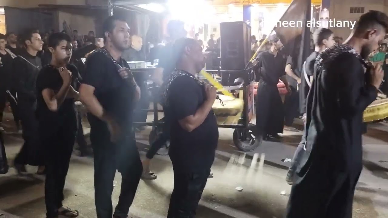 موكب اهالي سدة الهنديه بابل   يحيون ليله السابع م̷ـــِْن محرم الحرام سنه 1445هـ