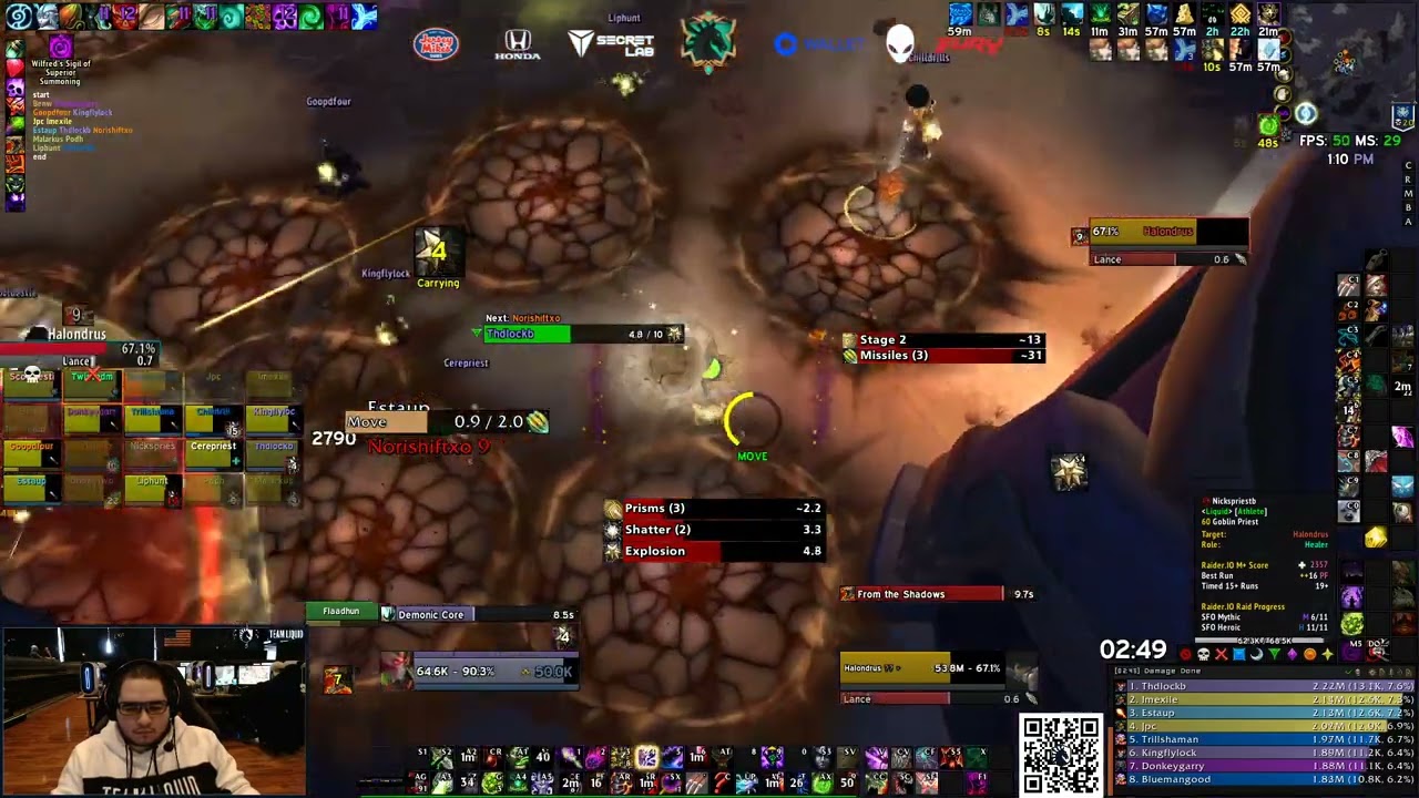 Liquid - Mythic Halondrus (Demo Lock PoV)