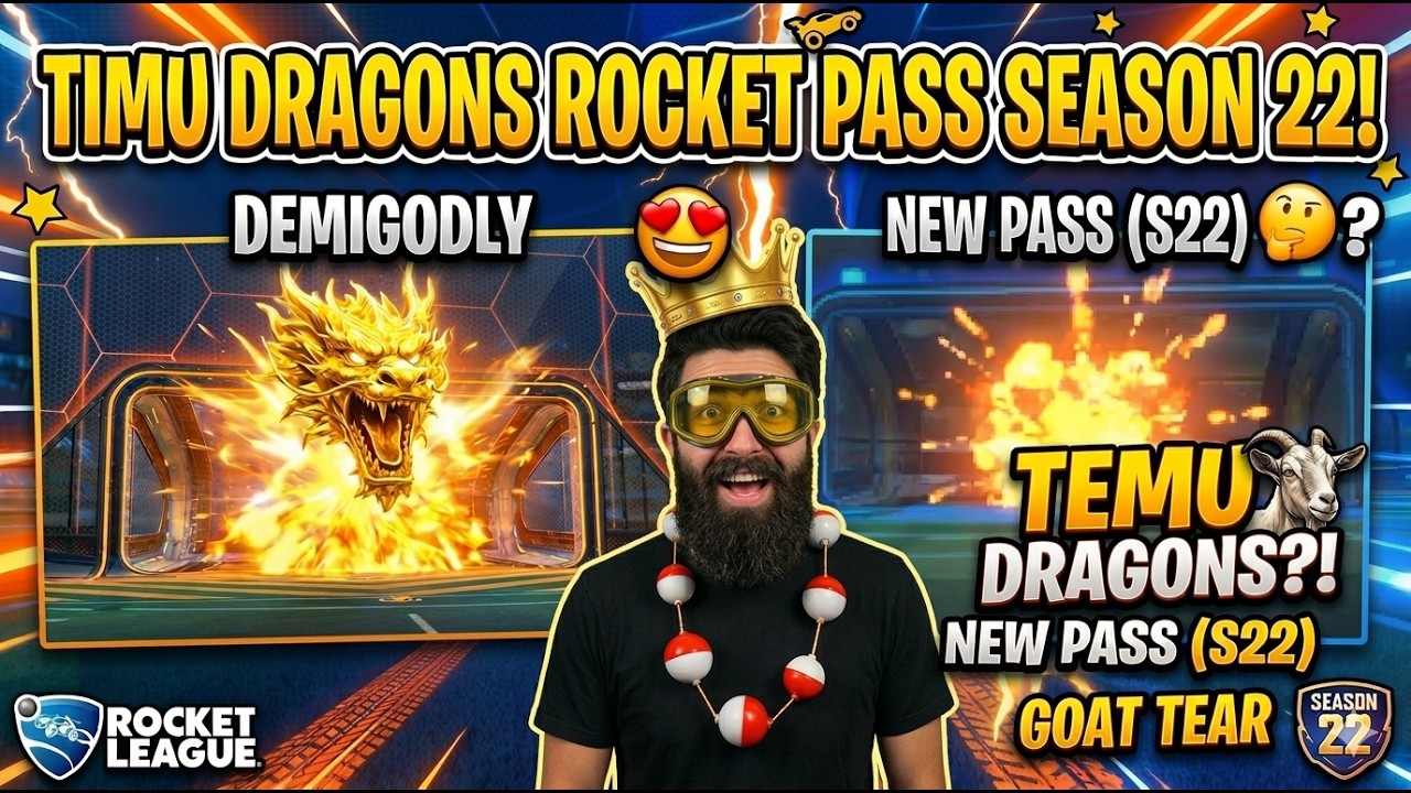 Предметы из Rocket Pass 22-го сезона, которые выглядят просто невероятно!