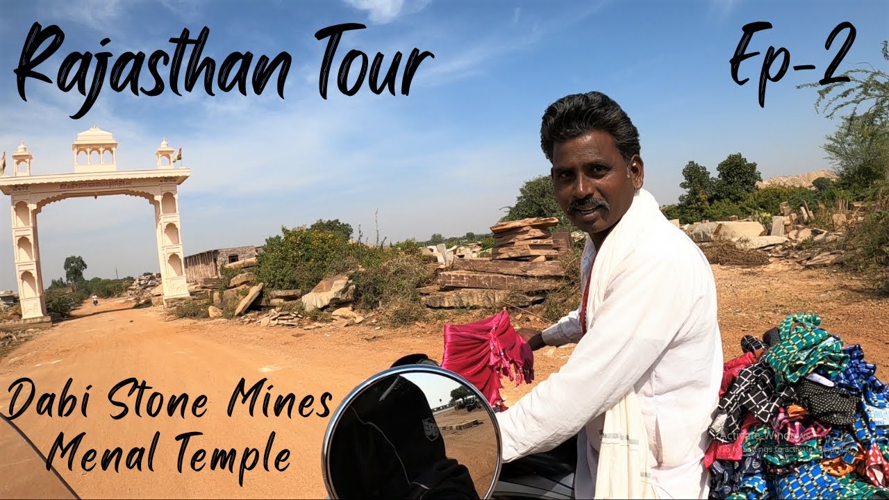Dabi Stone Mines | Menal Temple | Kota To Chittorgarh SOLO Bike Ride | Rajasthan Tour | Ep 2
