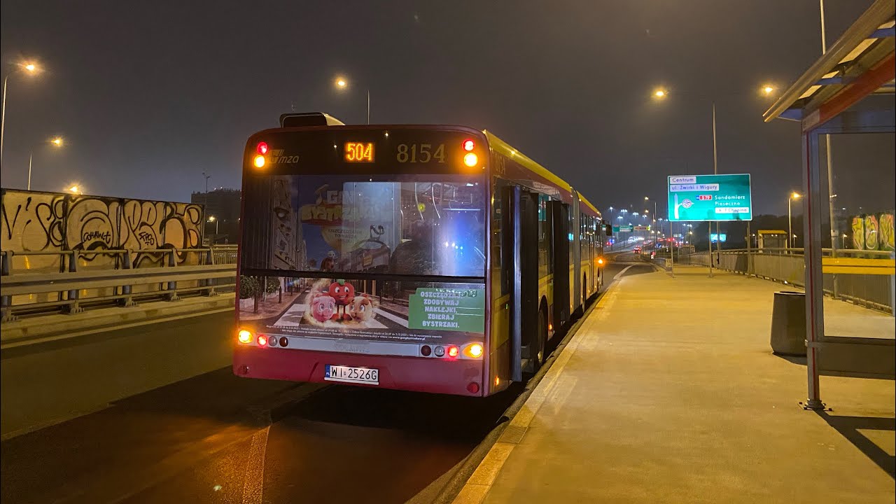 Solaris Urbino 18 III #8154 (MZA Warszawa) [🚍504]