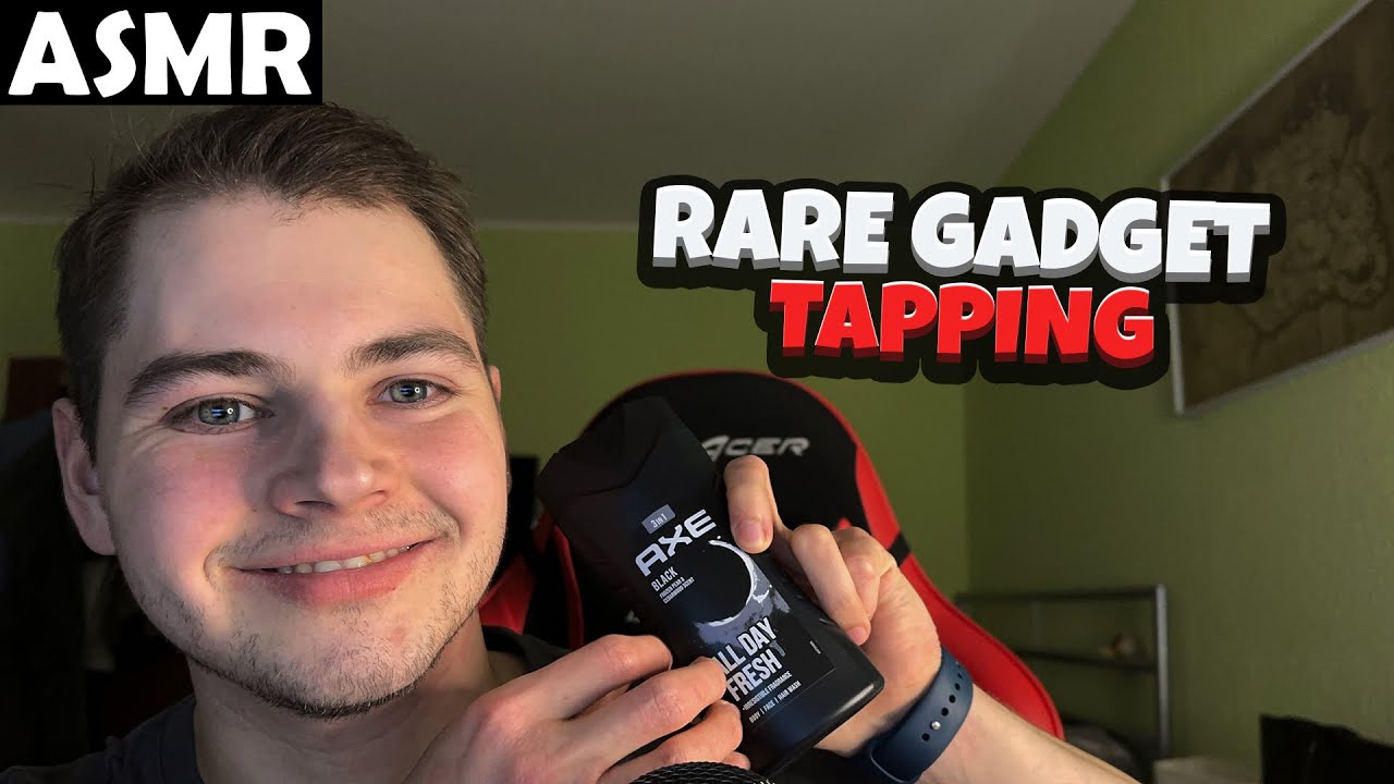 ASMR - RARE GADGET TAPPING (GERMAN) | ASMR Tony