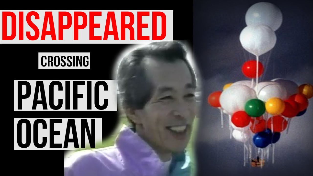 Using BALLOONS to Cross the Pacific Ocean - 風船おじさん
