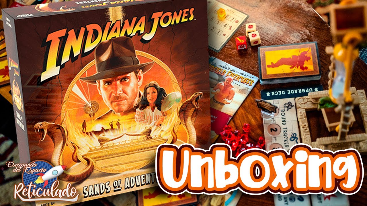 INDIANA JONES SANDS OF ADVENTURE UNBOXING | Abriendo la caja