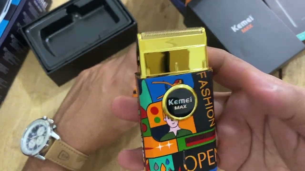 shaver kemei max