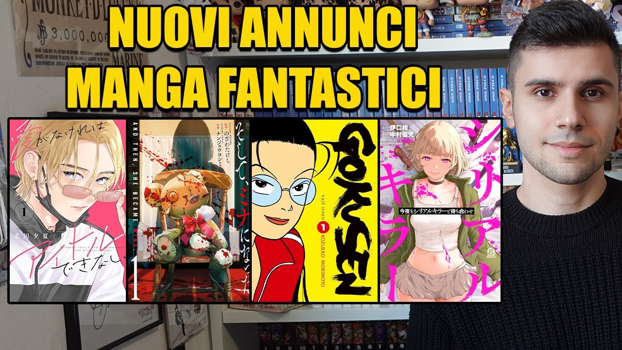 NUOVI ANNUNCI MANGA FANTASTICI