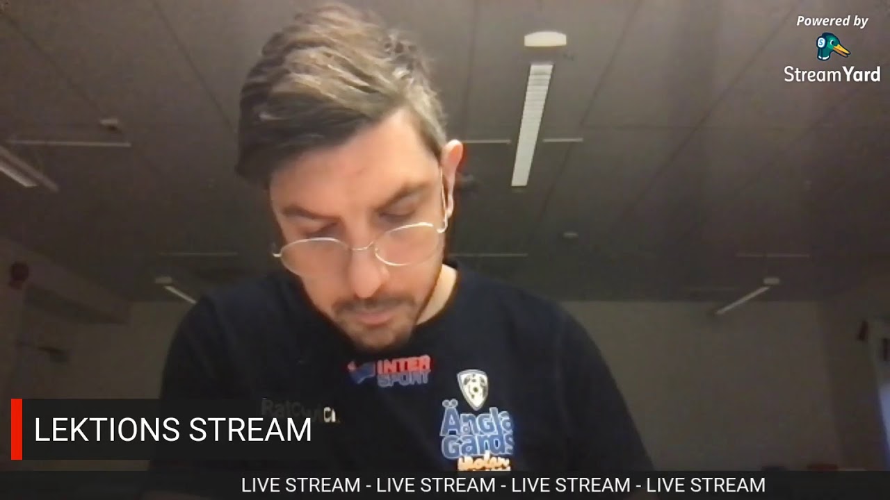 Livestream Bildlektion