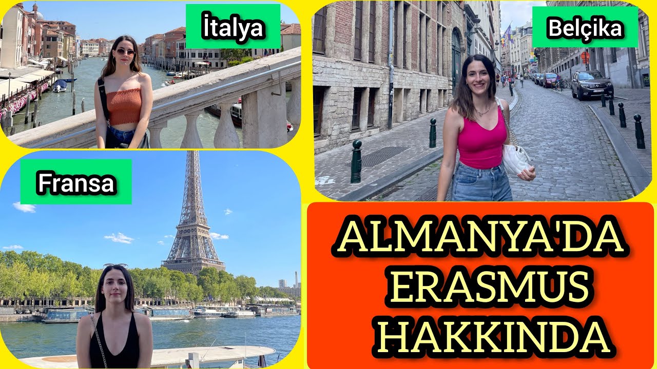 Almanya'da Erasmus Yaparken Sizleri Bilgilendirdim | Erasmus Staj | Vlog | Diş Hekimliği