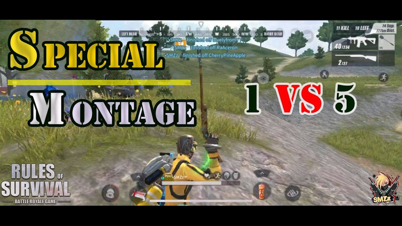 ROS : 1 Vs 5 Special Montage | Ep.42