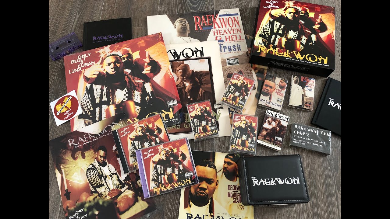 UNBOXING - Raekwon - Only Built 4 Cuban Linx - My ENTIRE Collection (Vinyl, CD's, Tapes, more)