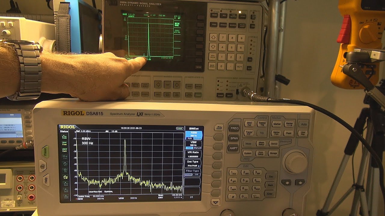 HP3561A Dynamic Signal Analyzer - Noise Floor Fix