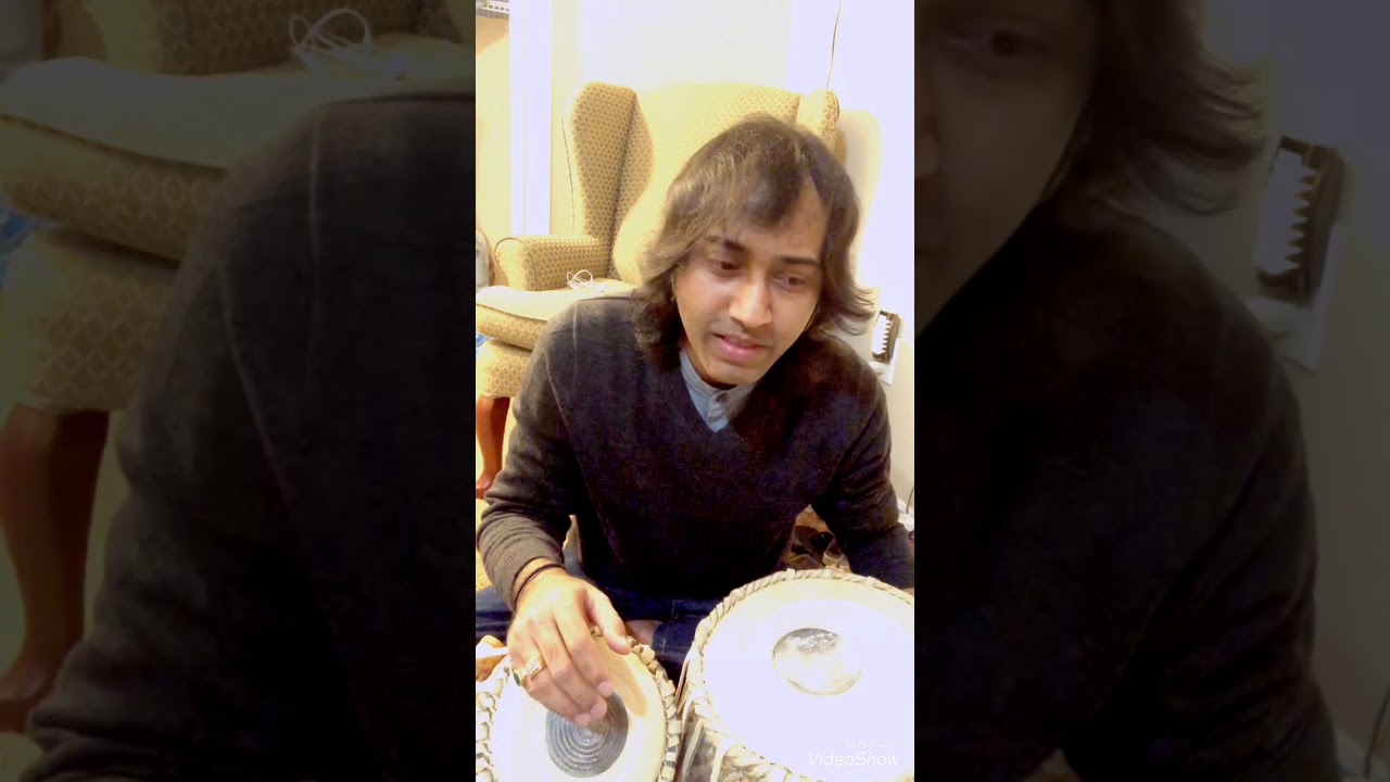 Parvez Husaain Tabla Composition Ustad Ameer Husaain Khan Sahab Teen Taal