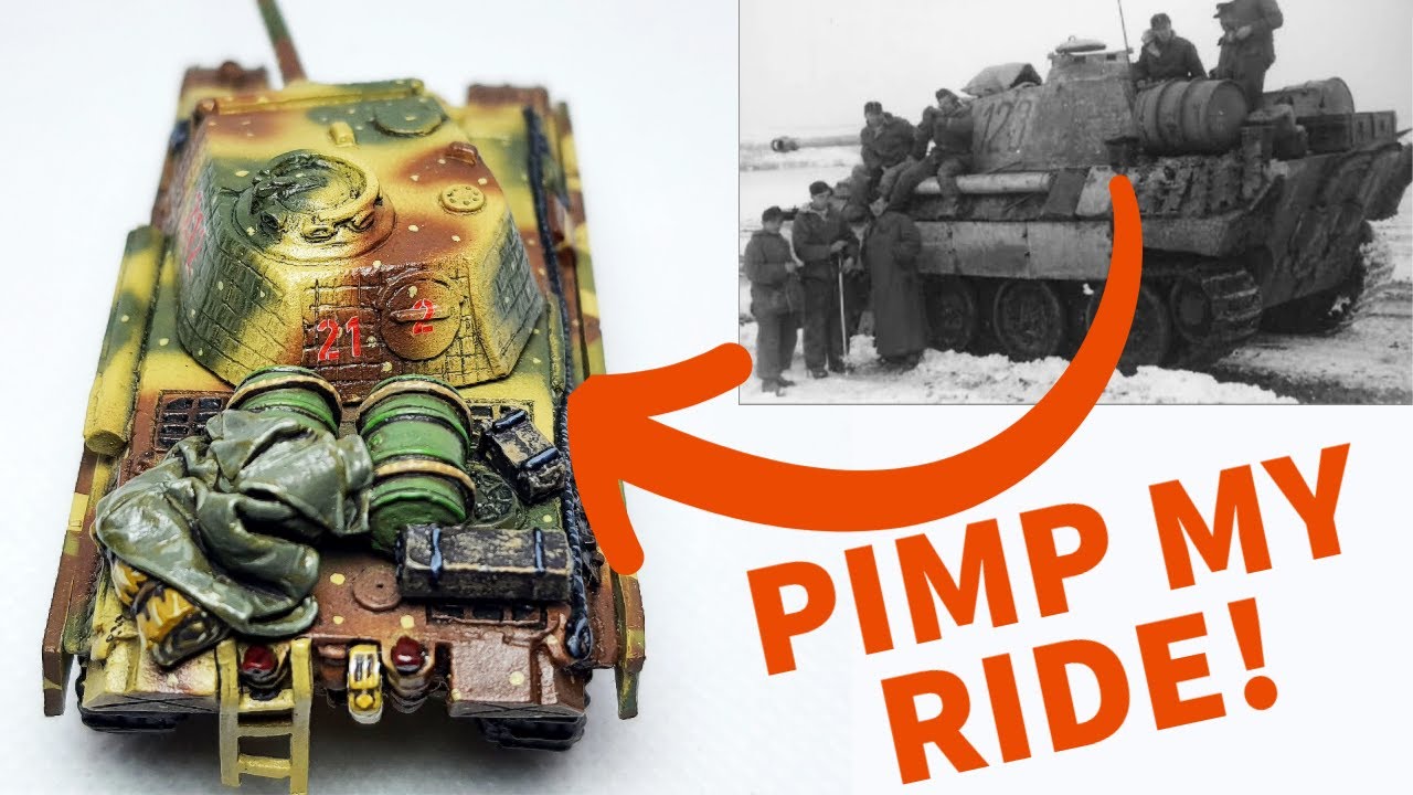 “Make Your Tanks POP!” - How to Add Character with Stowage | Flames of War