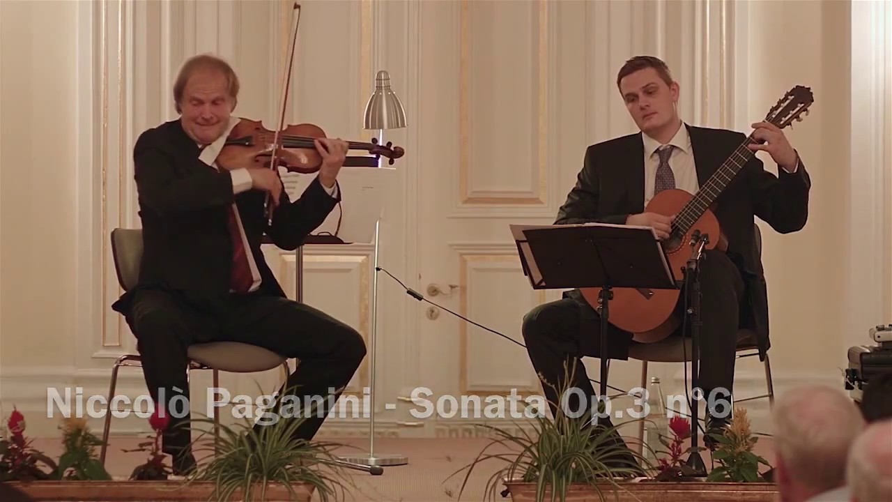 Niccolò Paganini - Sonata Op.3 n°6
