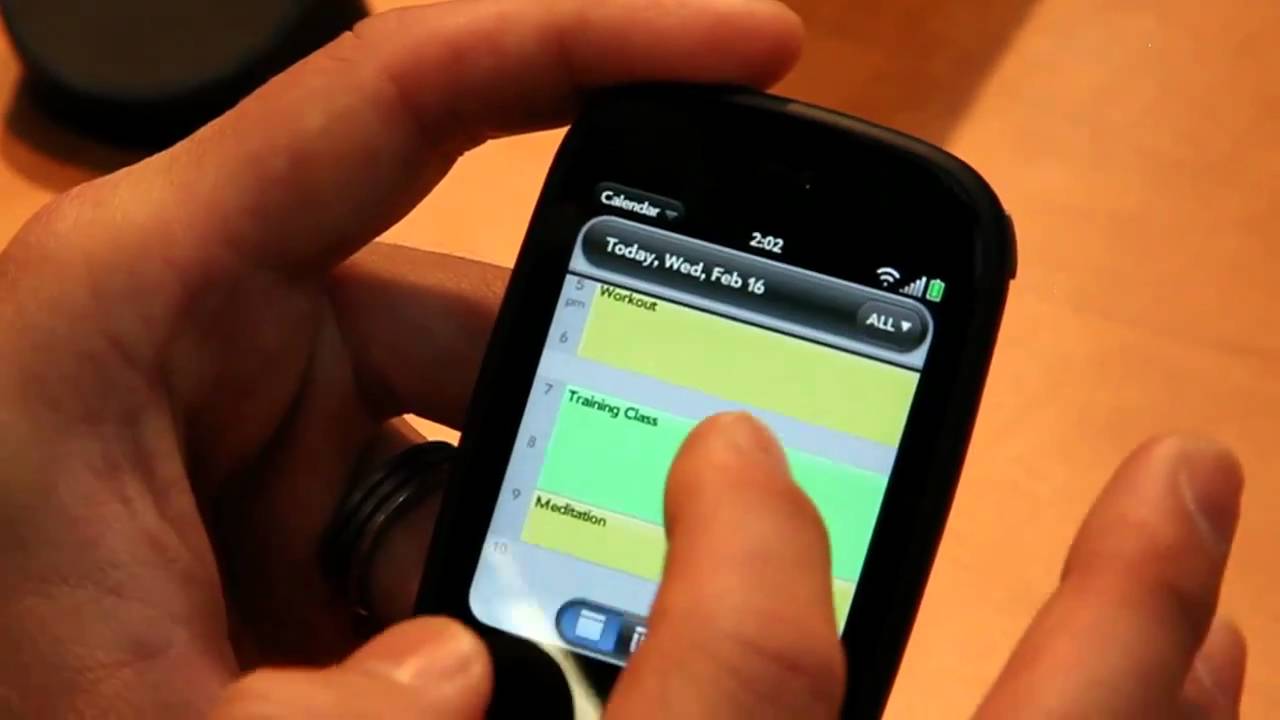 HP Veer - Demo auf dem Mobile World Congress 2011