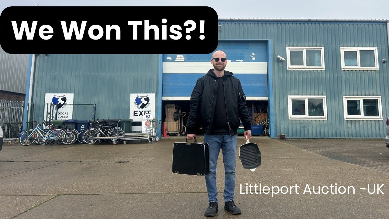 Thrifting Our Local Auction - Littleport UK