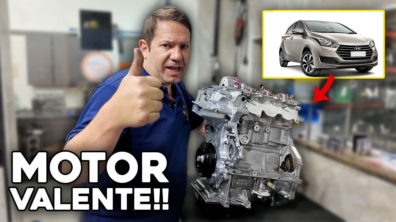 VALENTE, ECONÔMICO E DURADOURO?! CONHEÇA O MOTOR 1.0 3 CILINDROS DE HB20!! #montagemdemotores