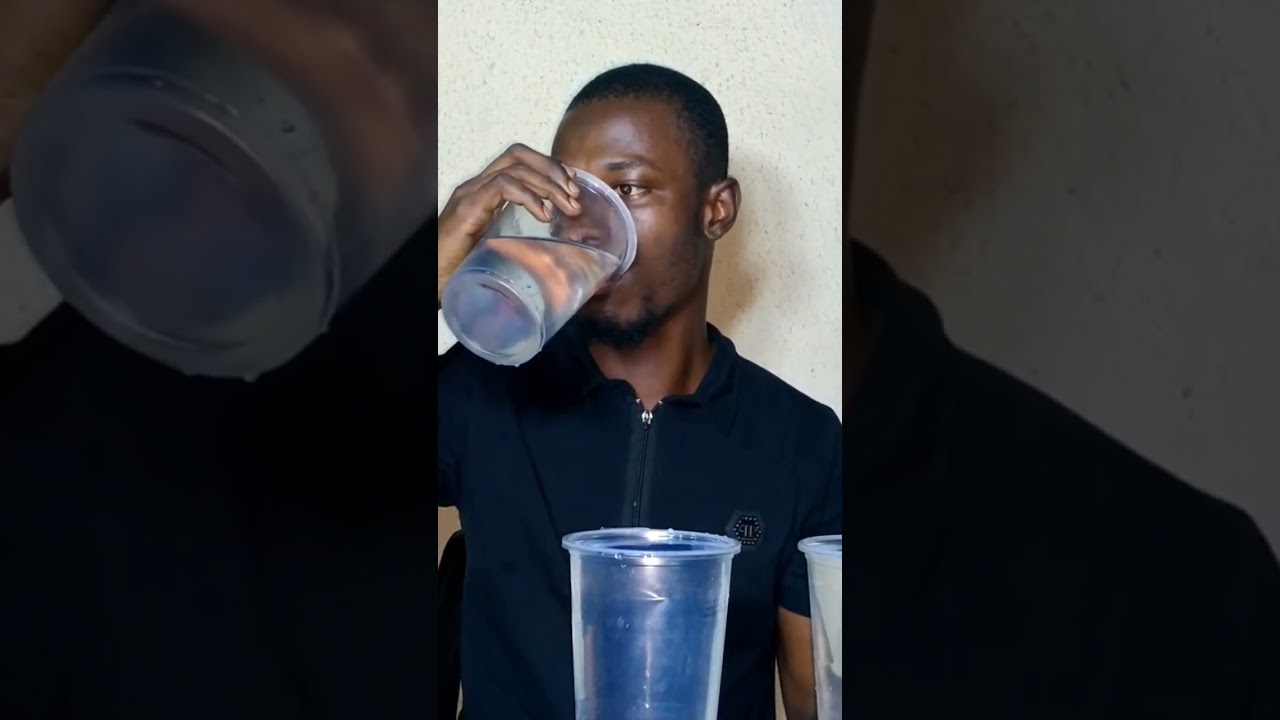 Relaxing ASMR Drinking Water Sound