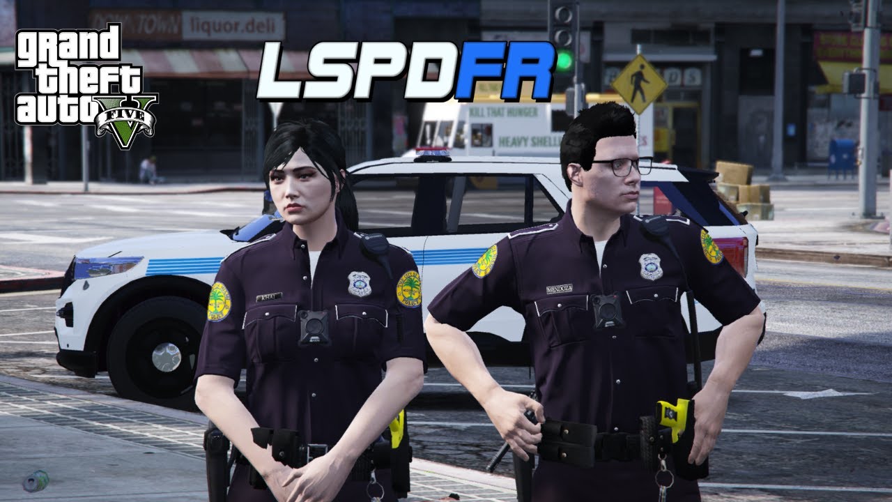 (No Commentary) GTA V LSPDFR | Miami PD | Woman assault an officer with a deadly weapon
