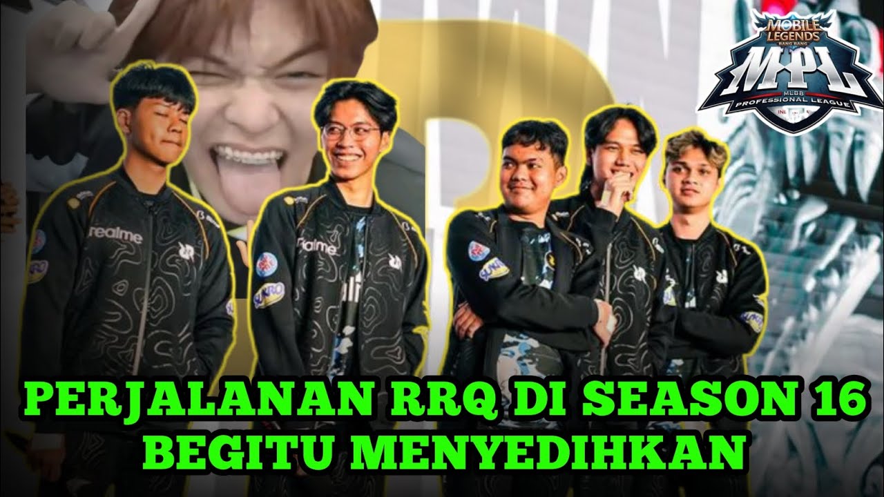 RRQ HOSI. Perjalanan SANG RAJA di season 16 MPL Indonesia #mobilelegends 