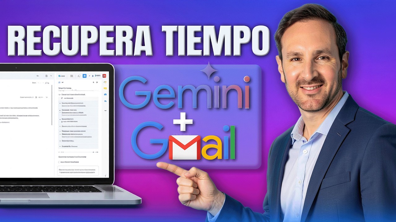 Cómo usar Gemini en tu correo GMAIL (para dejar de perder horas leyendo emails)