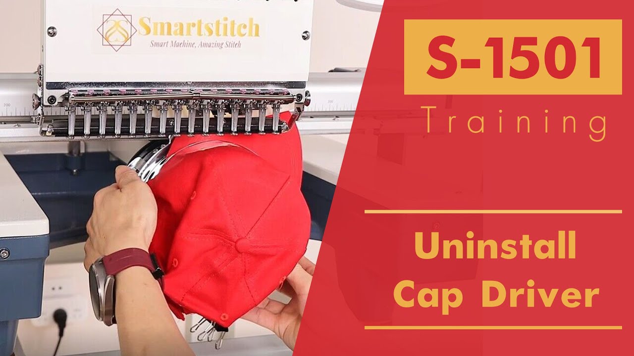 Вышивальная машина Smartstitch S1501. Начало работы. Как удалить драйвер Cap
