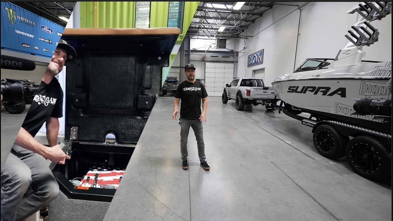 Ken Block's Custom Supra Boats SL 550