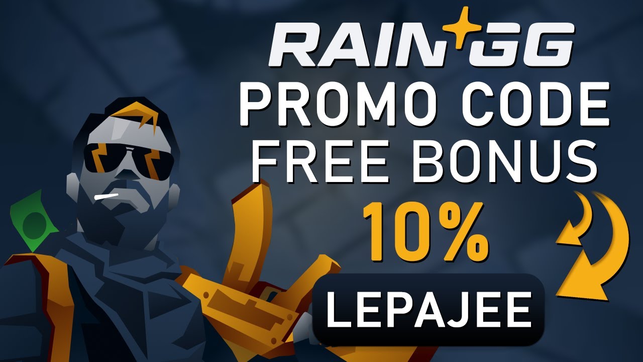 💥 RAINGG PROMO CODE - Get a 10% Bonus and FREE Cases