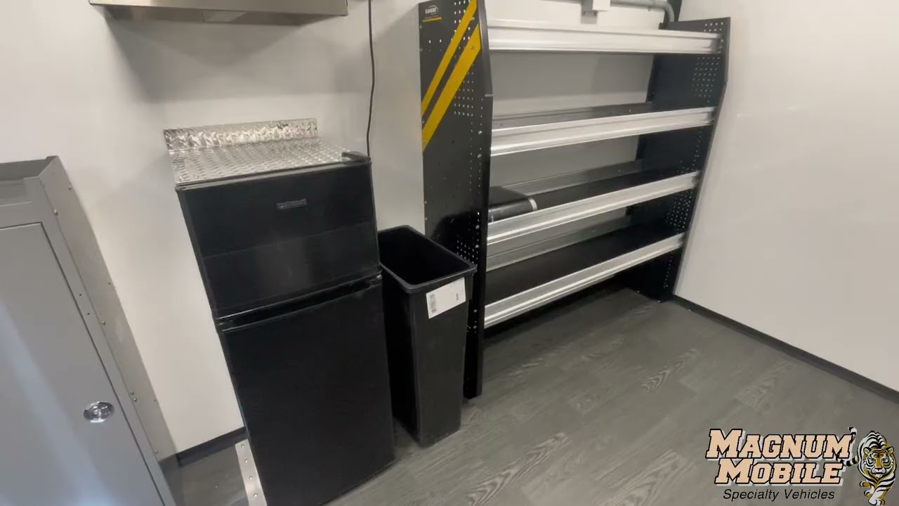 Mobile Contractor Office Video of Interior