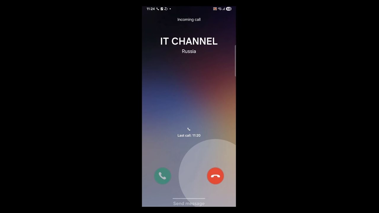 Samsung Galaxy S25 Ultra Android 16 экран Видео входящий звонок