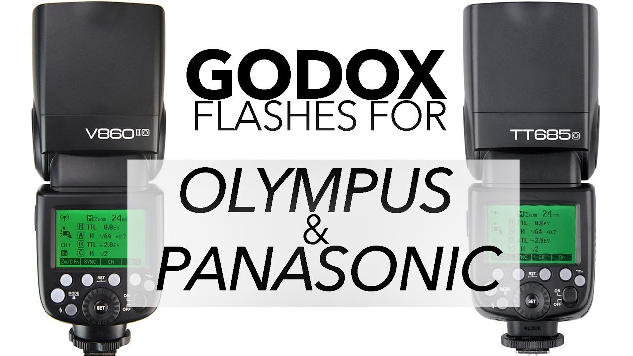Godox Flashes for Panasonic and Olympus