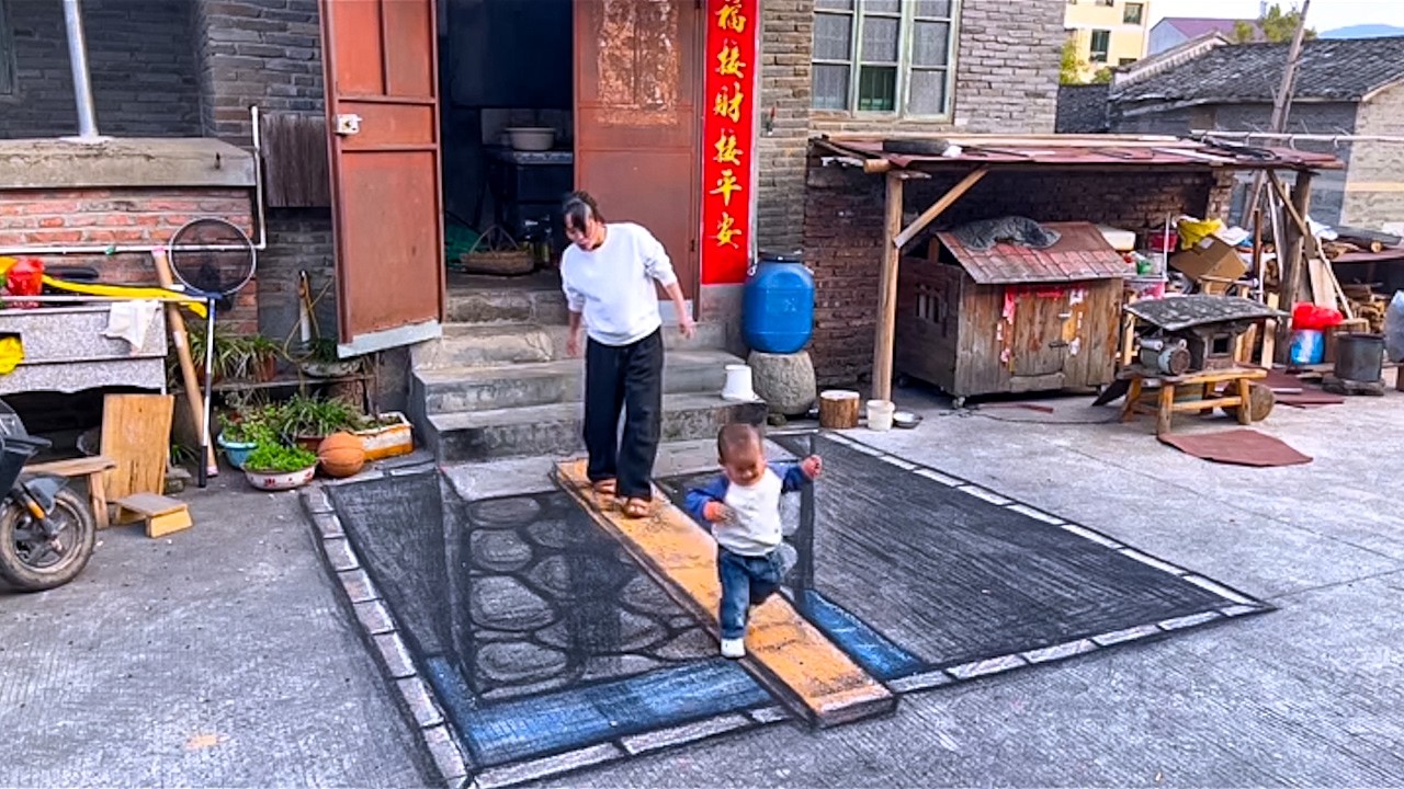 Very Nice Artistic, Like Real Drawn 3D Art
